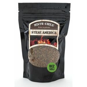 Grilovací koření Mistr grilu Steak America BEZ SOLI, 100 g