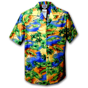 Pacific Legend Havajská košile s motivem aligátorů Velikost: XL