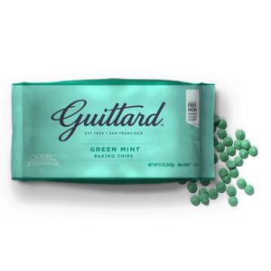 Guittard Chocolate Company Green Mint Chocolate Chips, 340 g