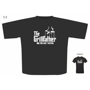Triko s motivem "The Grillfather" Velikost: XL