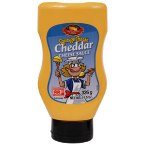 Cheddar Squeeze Cheese