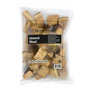 Smokey Olive Wood Špalíky k zauzování ze dřeva mandlovníku Hmotnost: 5 kg