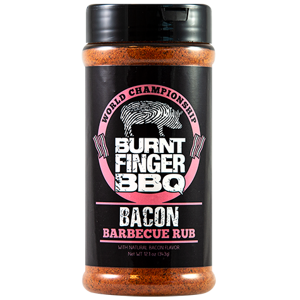 BBQ koření Burnt Finger Bacon, 343 g