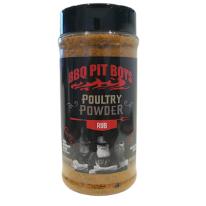 BBQ PIT BOYS Poultry Powder Rub, 470 ml